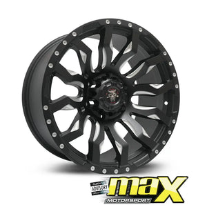 18 Inch Mag Wheel - MXJT124 Bakkie Wheels (6x139.7 PCD) Max Motorsport