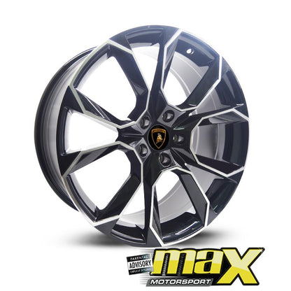 19 Inch Mag Wheel - MX5474 Lambo Replica Wheel 5X112 PCD maxmotorsports