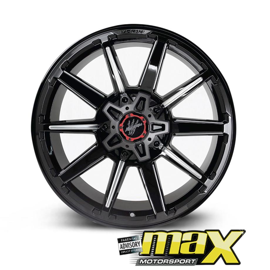 20 Inch Mag Wheel -  MonsteRims Mor-14 Javelin MX1132 Bakkie Wheels (6x139.7 PCD) Monsterims Off Road