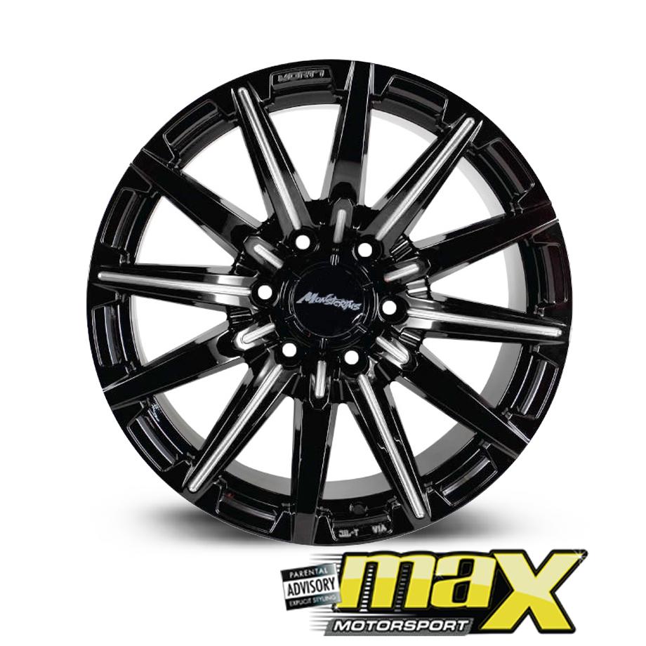 20 Inch Mag Wheel -  MonsteRims Mor-17 Stinger MX1133 Bakkie Wheels (6x139.7 PCD) maxmotorsports