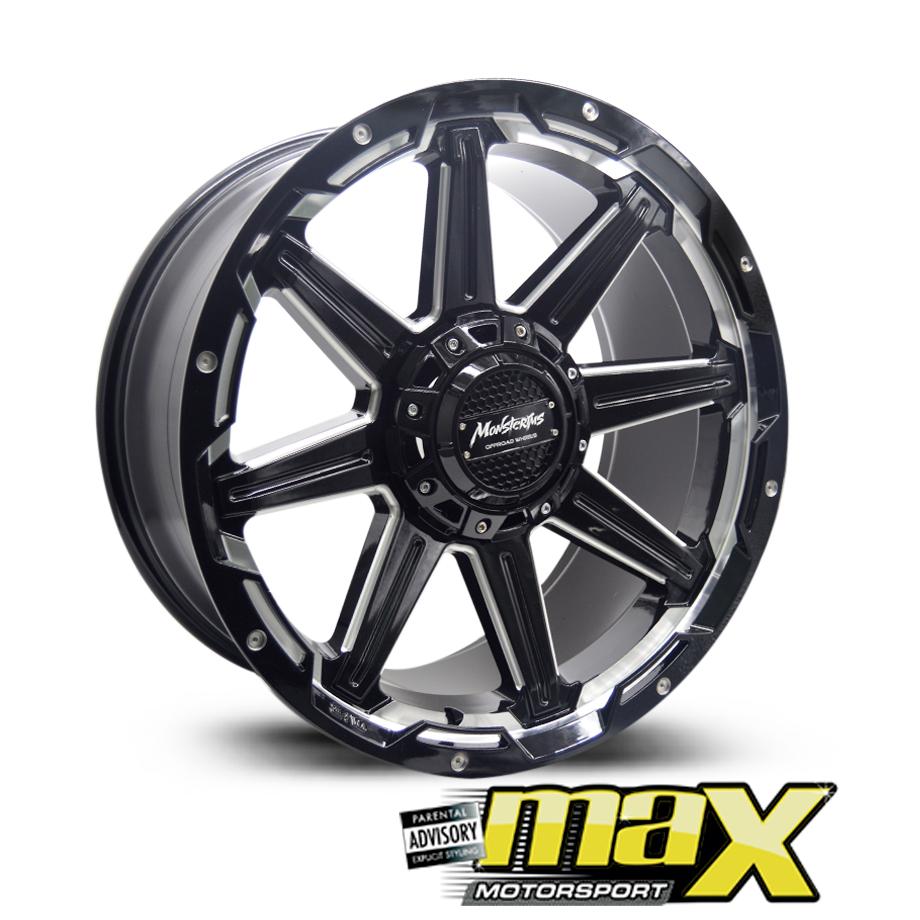 20 Inch Mag Wheel -  MonsteRims Mor-5 Sniper MXLP09 Bakkie Wheels (6x139.7 PCD) maxmotorsports