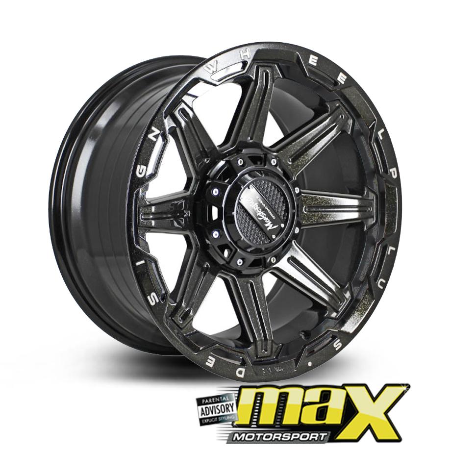 20 Inch Mag Wheel -  MonsteRims Mor-5 Sniper MXLP09 Bakkie Wheels (6x139.7 PCD) maxmotorsports