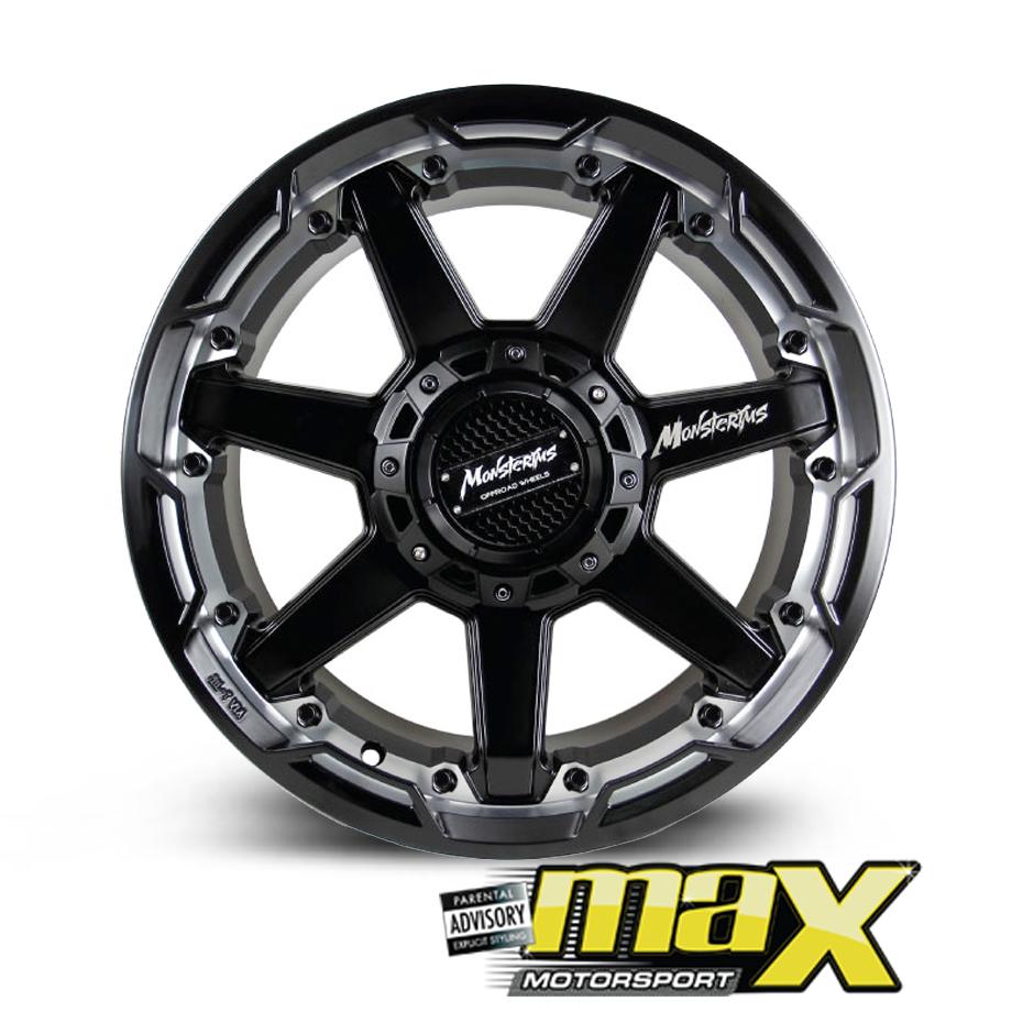 20 Inch Mag Wheel -  MonsteRims Mor-7 Pahlawan MX773 Bakkie Wheels (6x139.7 PCD) maxmotorsports