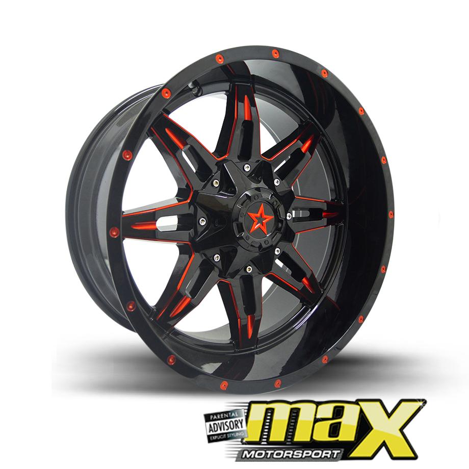 20 Inch Mag Wheel - Bakkie Wheel - MXAG007 (6x135/139.7 PCD) maxmotorsports