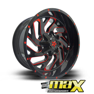 20 Inch Mag Wheel - Bakkie Wheel - MXAG008 (6x135/139.7 PCD) maxmotorsports