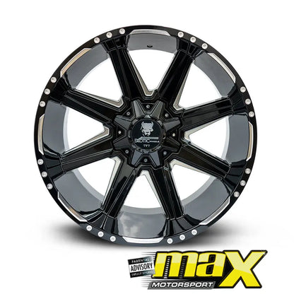 22 Inch Mag Wheel - MX999 12J Bakkie Wheel (6x139.7 PCD) Max Motorsport
