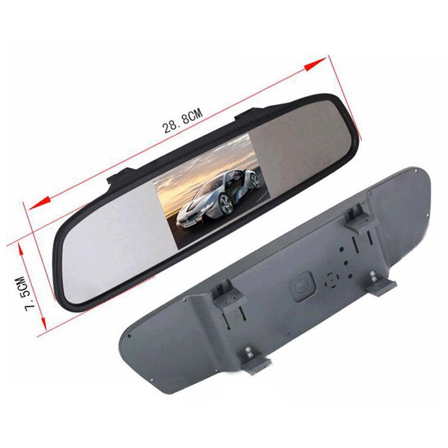 Lcd Rear View Custom 5.0 Inch TFT Car LCD Rear View Mirror Screen – Max Motorsport