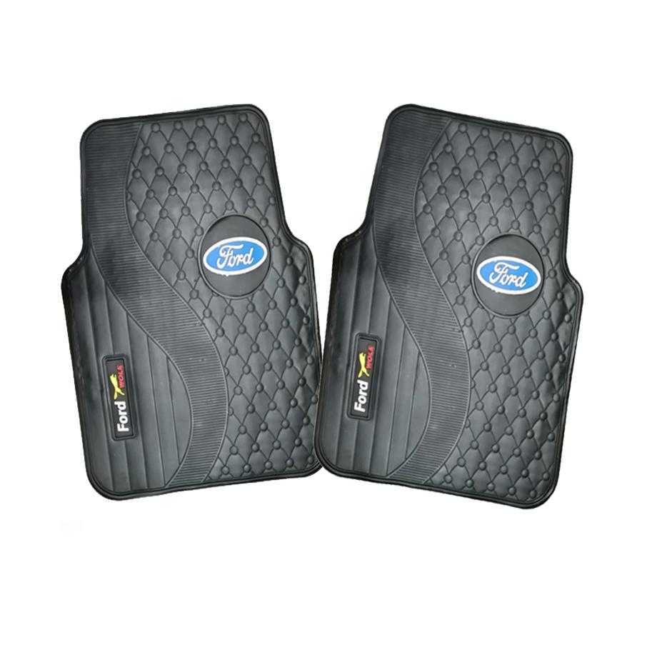 5-Piece Ford Branded Rubber Car Mats maxmotorsports
