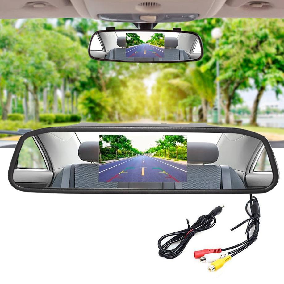 Right Rear Screen Part 5.0 Inch TFT Car LCD Rear View Mirror Screen – Max Motorsport