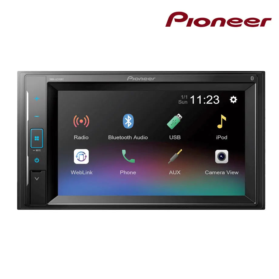 6.2" Pioneer DMH-A245BT AV Bluetooth Media Receiver With Weblink Max Motorsport