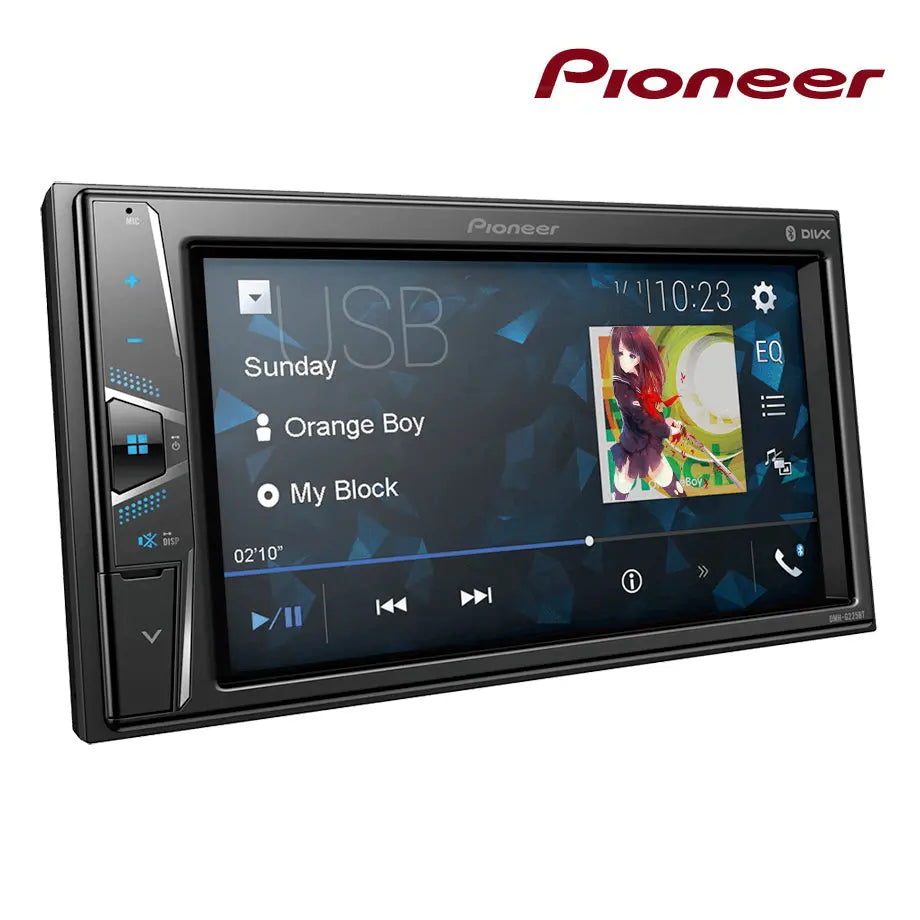 6.2 Inch - Pioneer DMH-G225BT AV Receiver With Bluetooth & USB Max Motorsport