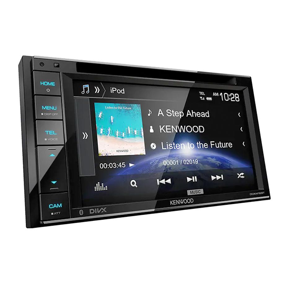 6.2 Inch Kenwood DDX419BTM DVD Entertainment System With Bluetooth Max Motorsport