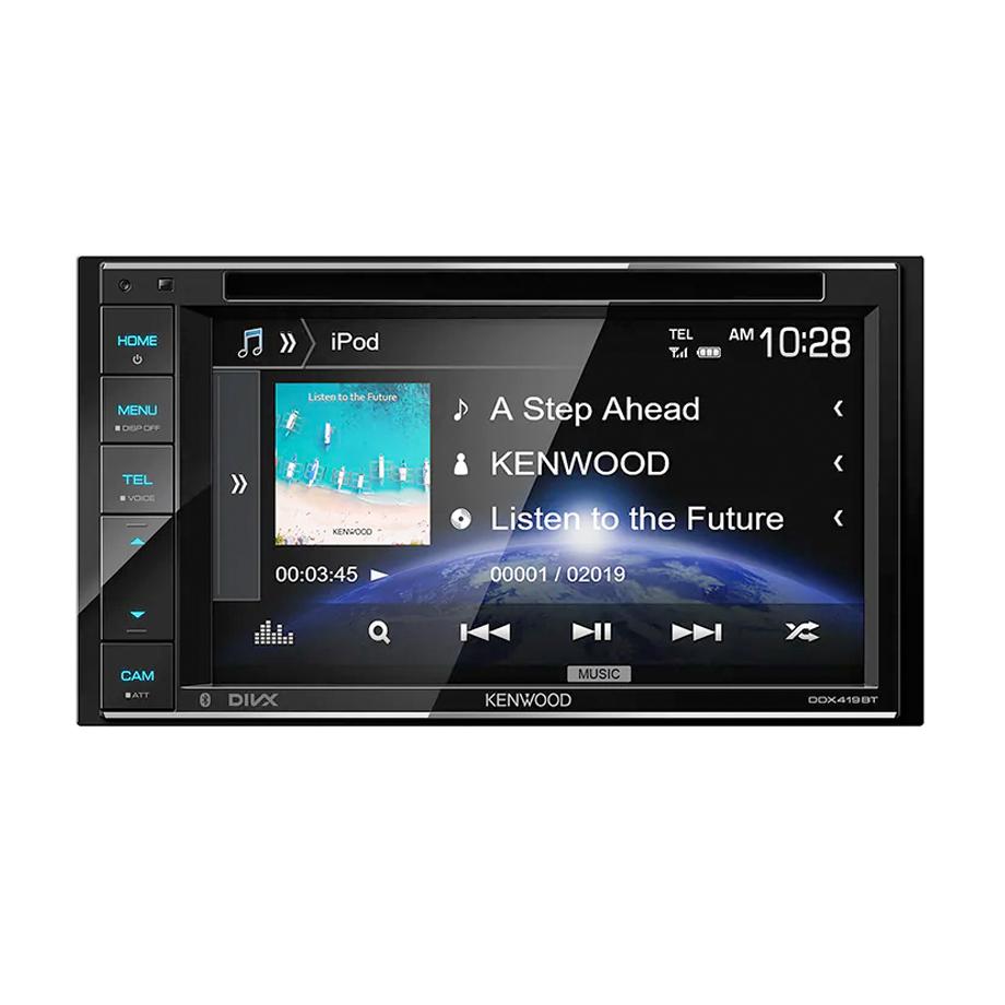 6.2 Inch Kenwood DDX419BTM DVD Entertainment System With Bluetooth Max Motorsport