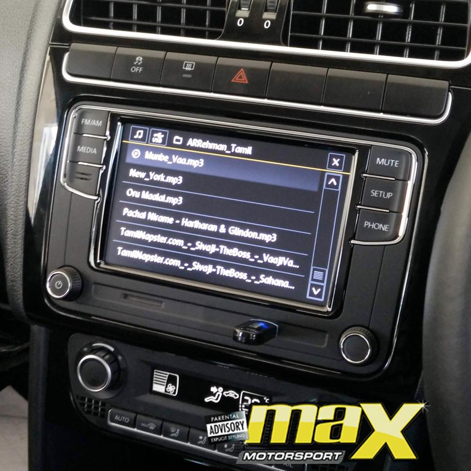 6.5 Inch VW RCD360 Double Din Media Receiver With Apple Carplay & Android Auto Max Motorsport