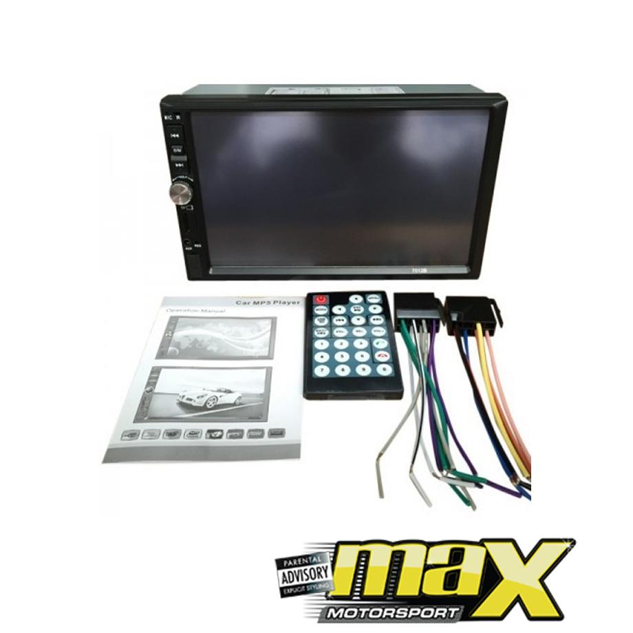 7" Touch Screen Double Din Mp5 Multimedia Player maxmotorsports