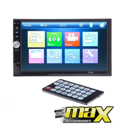 7" Touch Screen Double Din Mp5 Multimedia Player maxmotorsports