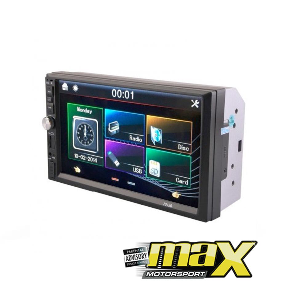 7" Touch Screen Double Din Mp5 Multimedia Player maxmotorsports