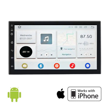 7 Inch - Universal Android Entertainment & GPS System With Apple Car Play Max Motorsport
