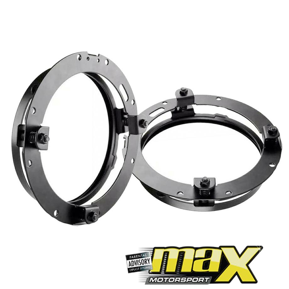 Headlight Racket 7 Inch LED Headlight Mounting Bracket for Jeep Style Headlight – Max ...