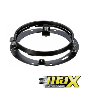 7 Inch LED Headlight Mounting Bracket for Jeep Style Headlight Max Motorsport