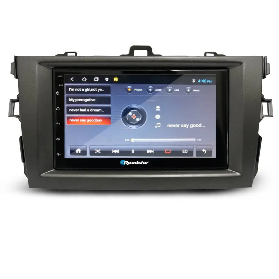 7 Inch Roadstar - Toyota Professional Android Entertainment & GPS System Roadstar