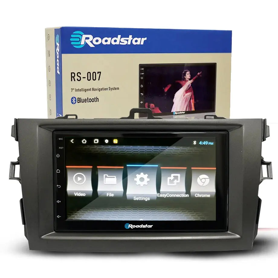 7 Inch Roadstar - Toyota Professional Android Entertainment & GPS System Roadstar