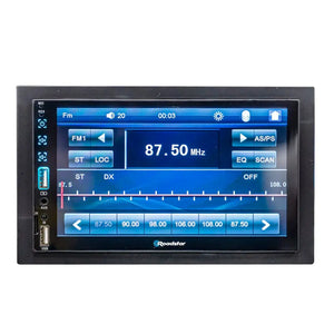 7 Inch Roadstar MP5 Bluetooth Double Din With Steering Wheel Control Remote Max Motorsport