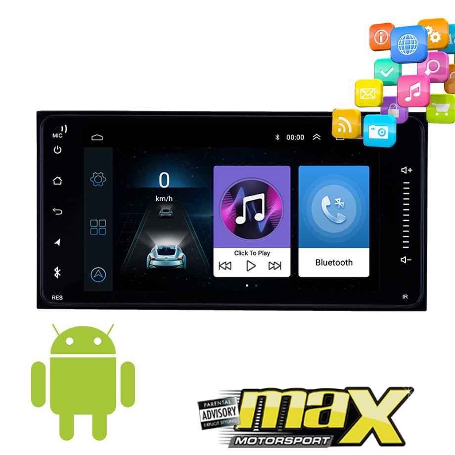 7 Inch Toyota Android Entertainment & GPS System Max Motorsport