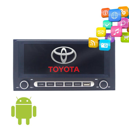 7 Inch Toyota Android Entertainment & GPS System maxmotorsports