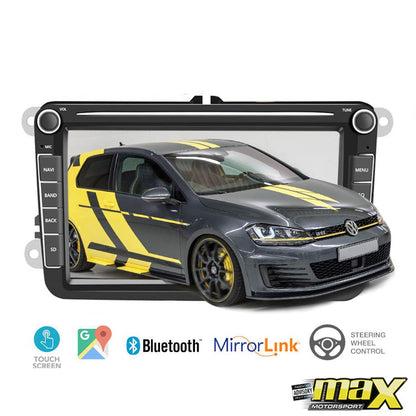 8 Inch VW Android Entertainment & GPS System maxmotorsports