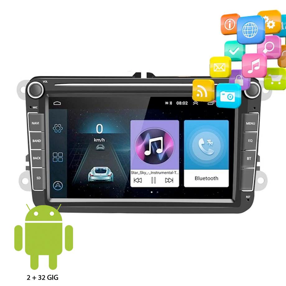 8 Inch VW Android Entertainment & GPS System maxmotorsports