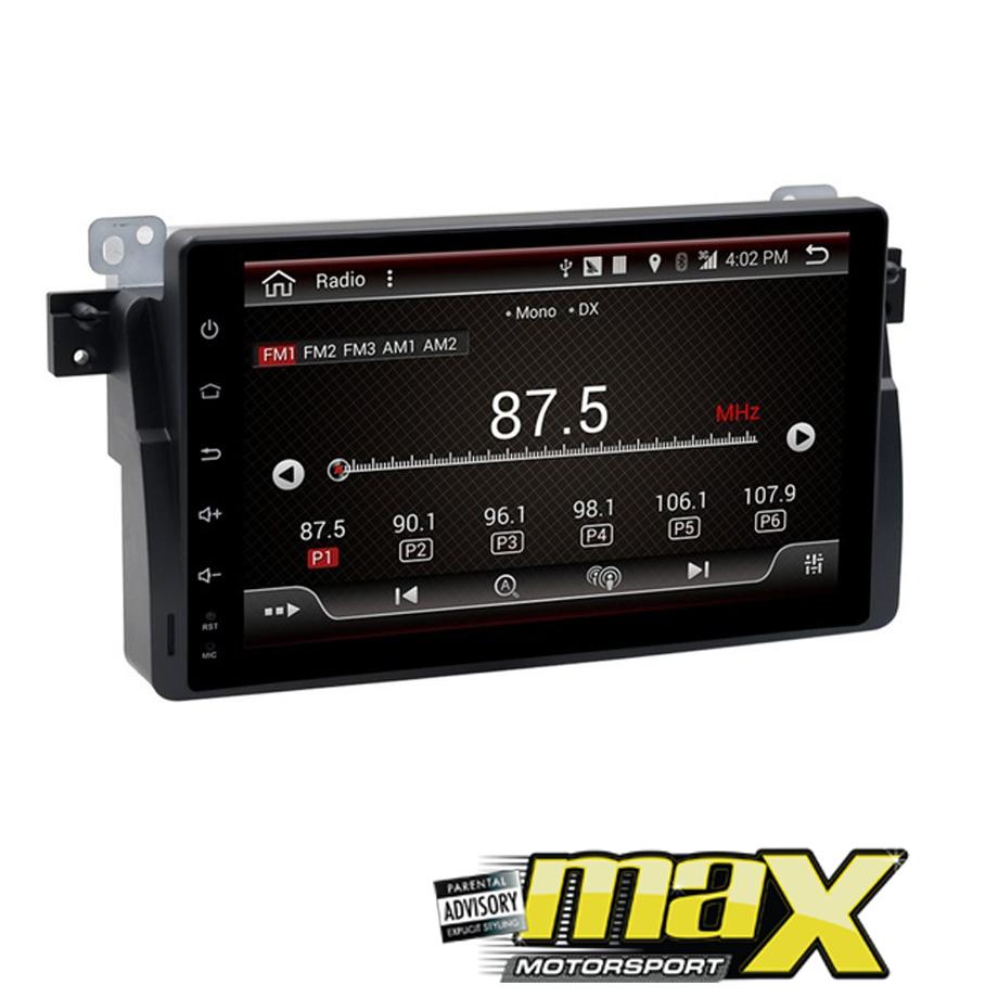 9 Inch BM E46 Android Entertainment & GPS System maxmotorsports