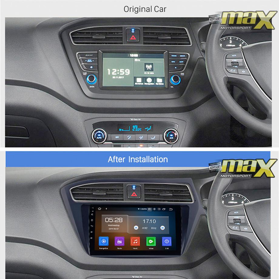 9 Inch Hyundai i20 (18-19) Android Entertainment & GPS System maxmotorsports