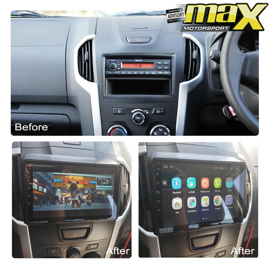 9 Inch Isuzu KB (13-On) Android Entertainment & GPS System maxmotorsports