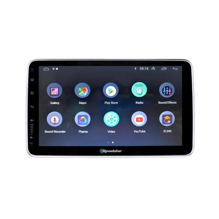 9 Inch Roadstar Rotating Screen Single Din Android Multimedia Unit ...