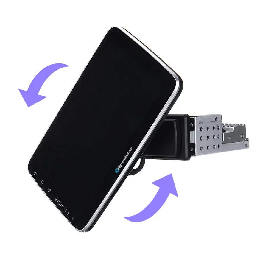 9 Inch Roadstar Rotating Screen Single Din Android Multimedia Unit ...