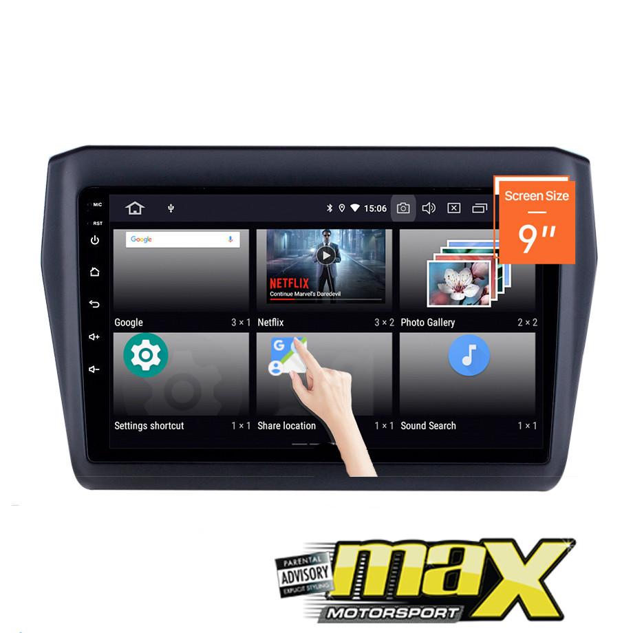 9 Inch Suzuki Swift (17-19) Android Entertainment & GPS System maxmotorsports