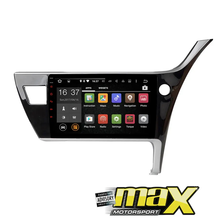 9 Inch Toyota Corolla (17-19) Android Entertainment & GPS System maxmotorsports