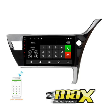 9 Inch Toyota Corolla (17-19) Android Entertainment & GPS System maxmotorsports