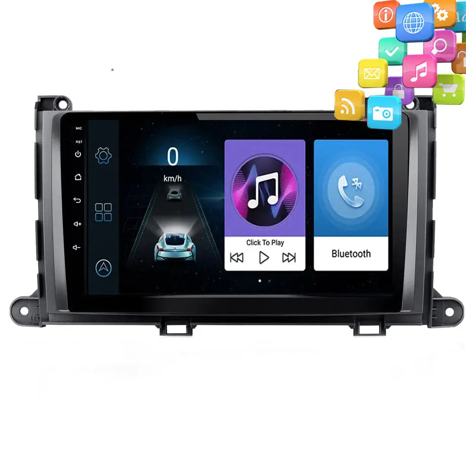 9 Inch Toyota Quantum Android Entertainment & GPS System (19-On) Max Motorsport