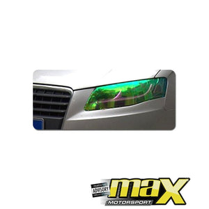 Alien Colour Changing Headlight Protective LamX Film maxmotorsports