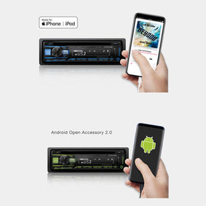 Alpine CDE-201R CD/MP3/USB Multi-Media Player With iPhone / Android Compatibility Max Motorsport