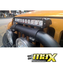 Load image into Gallery viewer, Aluminium 3-inch (76mm) Silver LED Bar Brackets maxmotorsports
