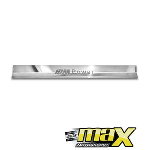 Aluminium Step Sills With M Power Logo maxmotorsports