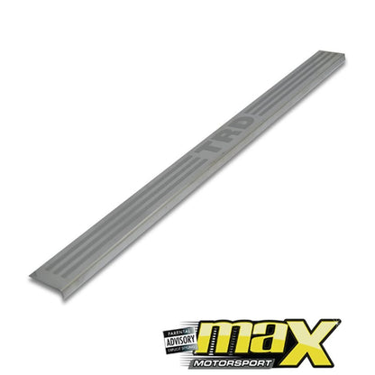 Aluminium Step Sills With TRD Logo maxmotorsports