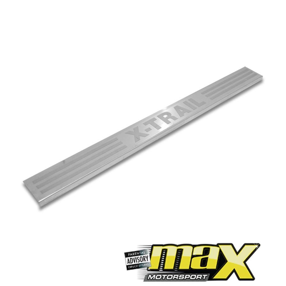 Aluminium Step Sills With X-Trail Logo maxmotorsports