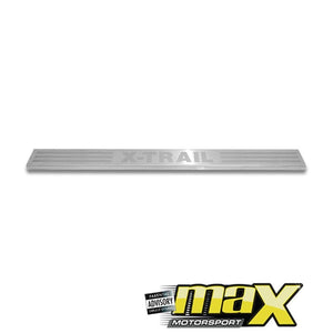 Aluminium Step Sills With X-Trail Logo maxmotorsports