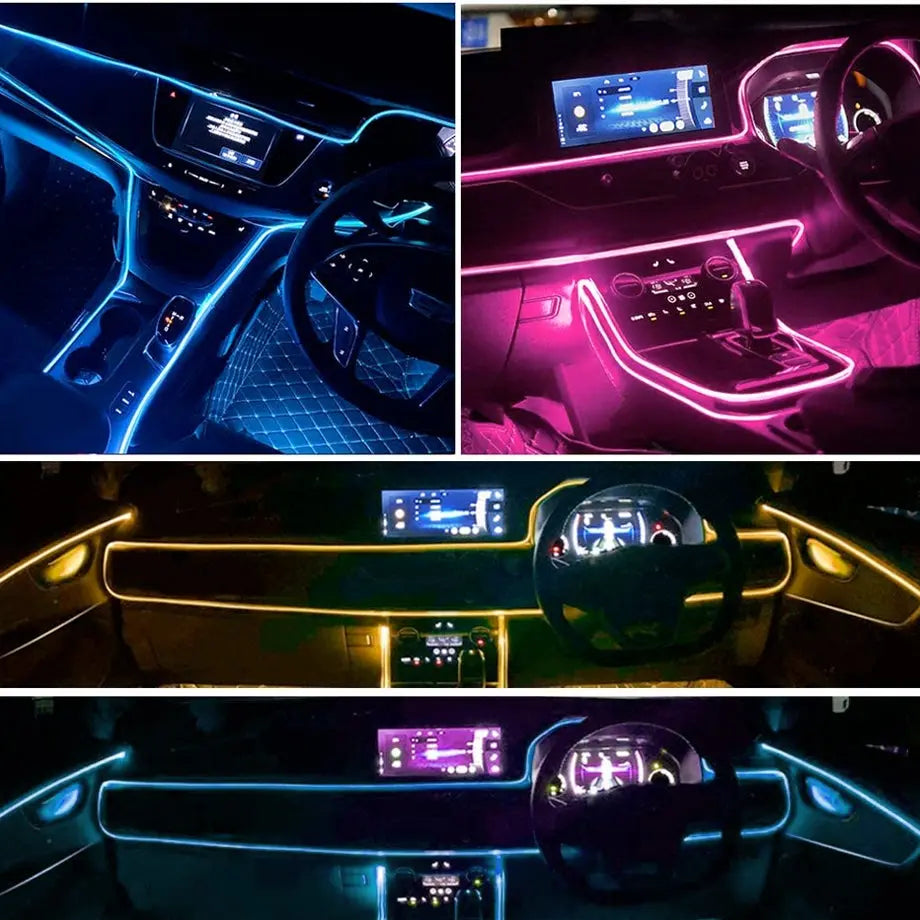 App Control - Universal Car Interior Ambiant Lighting Kit Max Motorsport