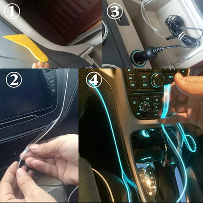 App Control - Universal Car Interior Ambiant Lighting Kit Max Motorsport