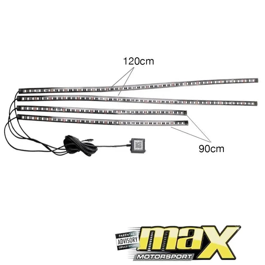 App Controlled RGB LED Under Car Light Kit Max Motorsport